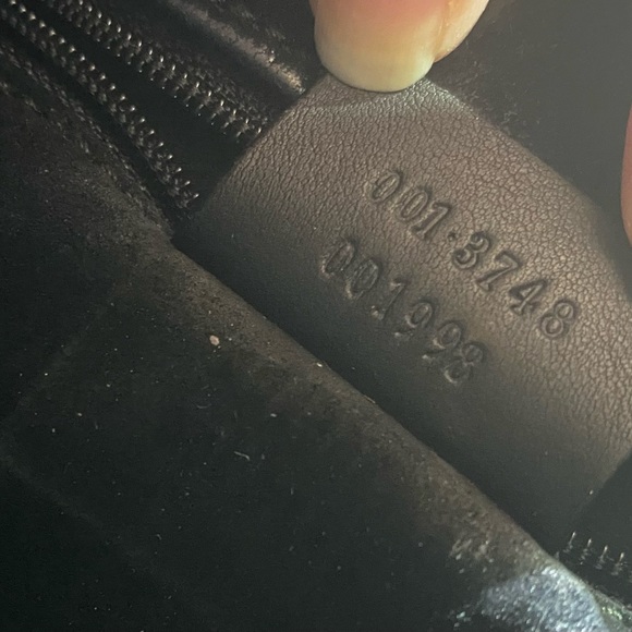 Gucci Black Leather Shoulder Bag - Black - Picture 13 of 14